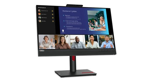 63D8MAT3UK | Lenovo ThinkVision T24v-30 computer monitor 60.5 cm (23.8") 1920 x 1080 pixels Full HD LED Black