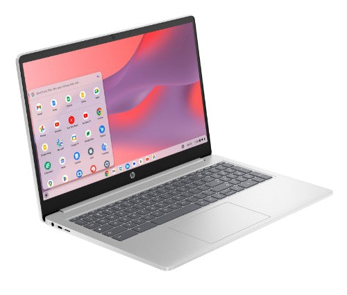 B50BCEA#ABU | HP Chromebook 15a-nb0006na Intel® N N100 39.6 cm (15.6") HD 4 GB LPDDR5-SDRAM 128 GB UFS Wi-Fi 6 (802.11ax) ChromeOS Silver