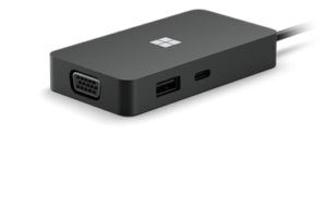 1E4-00002 | Microsoft 1E4-00002 laptop dock/port replicator Black