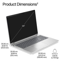 HP EB6G2I16AI U7 356H 16 16GB/512LTE Intel Core Ultra 7 Laptop 40.6 cm (16") WUXGA DDR5-SDRAM 512 GB SSD Wi-Fi 7 (802.11be) Windows 11 Pro Silver