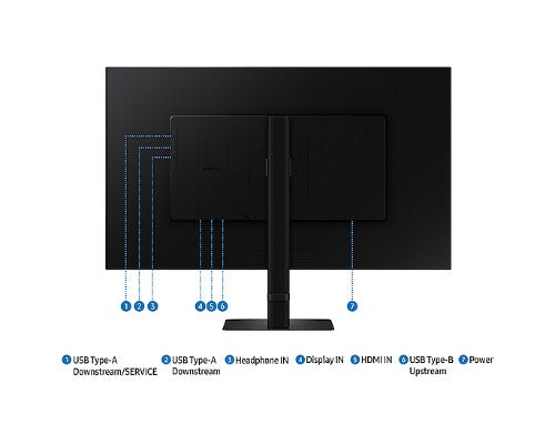 LS32D800EAUXXU | Samsung LS32D800EAU computer monitor 81.3 cm (32") 3840 x 2160 pixels 4K Ultra HD LCD Black