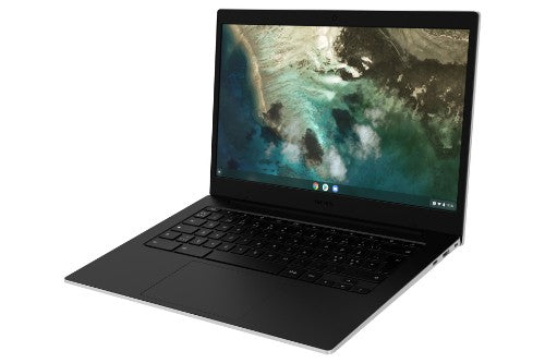 XE340XDA-KA2UK | Samsung Chromebook Galaxy Go Intel Celeron N4500 4GB RAM 64GB eMMC 14" ChromeOS Silver
