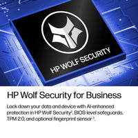 HP ProBook 4 G2i 14 inch Notebook Next Gen AI PC Wolf Pro Security Edition Copilot+ PC Intel Core Ultra 7 Laptop 35.6 cm (14") WUXGA 16 GB DDR5-SDRAM 512 GB SSD Wi-Fi 7 (802.11be) Windows 11 Pro Silver
