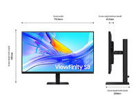 Samsung LS27D800UAU computer monitor 68.6 cm (27") 3840 x 2160 pixels 4K Ultra HD Black