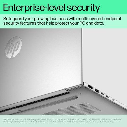 9Y7F3ET#ABU-S | HP ProBook 440 G11 Intel Core Ultra 5 125U Laptop 35.6 cm (14") WUXGA 8 GB DDR5-SDRAM 256 GB SSD Wi-Fi 6E (802.11ax) Windows 11 Pro AI PC Silver (SALE)