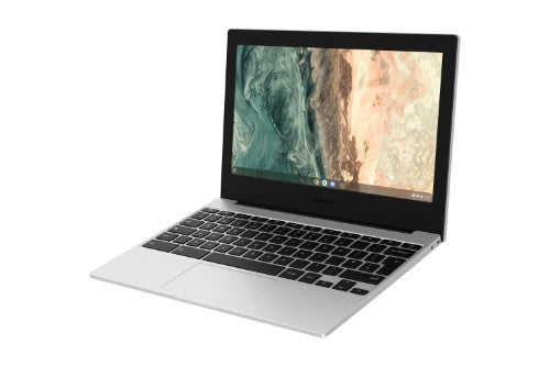 XE310XDA-KA1UK | Samsung Galaxy Chromebook Go Intel® Celeron® N4500 29.5 cm (11.6") HD 4 GB LPDDR4x-SDRAM 64 GB eMMC Wi-Fi 6 (802.11ax) ChromeOS Silver