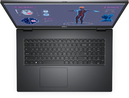 05KFW | DELL Precision 7780 Intel® Core™ i7 i7-13850HX Mobile workstation 43.9 cm (17.3") Full HD 32 GB DDR5-SDRAM 1 TB SSD NVIDIA RTX 3500 Ada Wi-Fi 6E (802.11ax) Windows 11 Pro UK English Grey