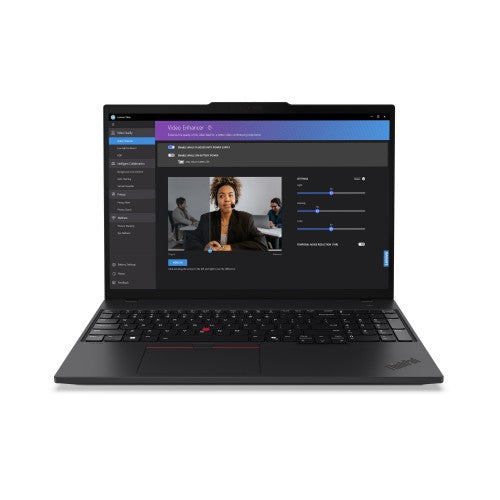 Lenovo ThinkPad T16 Gen 3 Intel Core Ultra 5 125U Laptop 40.6 cm (16") Touchscreen WUXGA 16 GB DDR5-SDRAM 512 GB SSD Wi-Fi 6E (802.11ax) Windows 11 Pro UK English Black