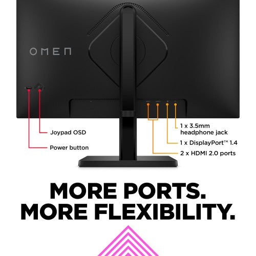 780D9AA#ABU | OMEN by HP 23.8 inch FHD 165Hz Gaming Monitor - OMEN 24