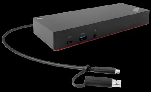 40AF0135EU | Lenovo 40AF0135EU laptop dock/port replicator Wired Black