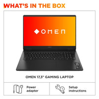 HP OMEN Gaming 17-db1006na Copilot+ PC AMD Ryzen™ AI 7 350 Laptop 43.9 cm (17.3") Quad HD 32 GB DDR5-SDRAM 1 TB SSD NVIDIA GeForce RTX 5070 Wi-Fi 6E (802.11ax) Windows 11 Home Black