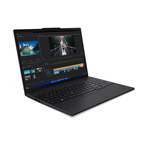 21MN00EEUK | Lenovo ThinkPad T16 Gen 3 Intel Core Ultra 5 125U Laptop 40.6 cm (16") Touchscreen WUXGA 16 GB DDR5-SDRAM 512 GB SSD Wi-Fi 6E (802.11ax) Windows 11 Pro English Black