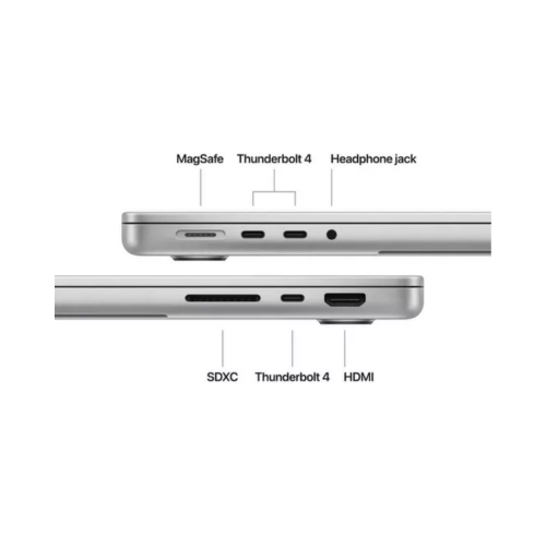 MX2G3B/A | Apple MacBook Pro 14-inch : M4 Max chip with 14-core CPU and 32‑core GPU, 36GB, 1000GB SSD - Silver