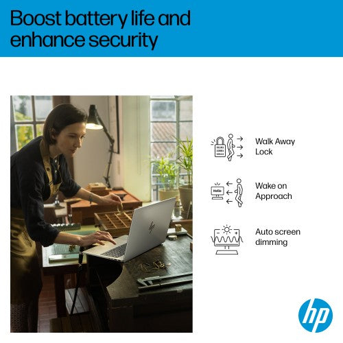 BG3G9EA#ABU | HP OmniBook 7 AI 16-ay0003na Intel Core Ultra 5 225H Laptop 40.6 cm (16") 2K 16 GB DDR5-SDRAM 1 TB SSD Wi-Fi 6E (802.11ax) Windows 11 Home AI PC Silver