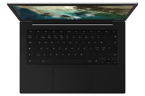 XE340XDA-KA2UK | Samsung Chromebook Galaxy Go Intel Celeron N4500 4GB RAM 64GB eMMC 14" ChromeOS Silver