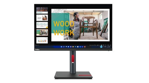 63B4GAT6EU | Lenovo ThinkVision P24q-30 computer monitor 60.5 cm (23.8") 2560 x 1440 pixels Quad HD LED Black