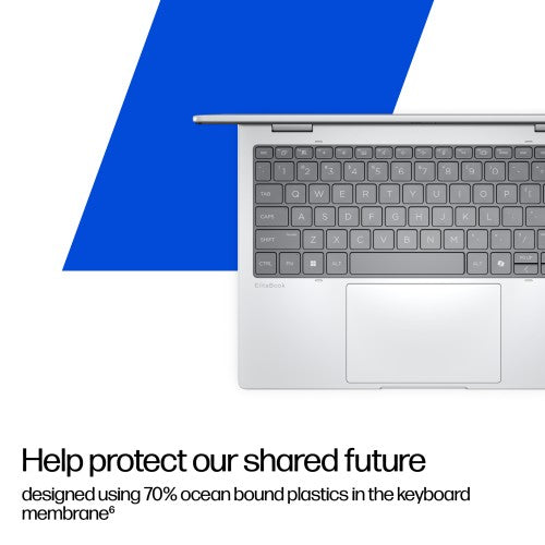 A37KBET#ABU | HP EliteBook 8 Flip G1i AI PC Intel Core Ultra 7 255U Hybrid (2-in-1) 33.8 cm (13.3") Touchscreen WUXGA 32 GB LPDDR5x-SDRAM 512 GB SSD Wi-Fi 7 (802.11be) Windows 11 Pro Silver