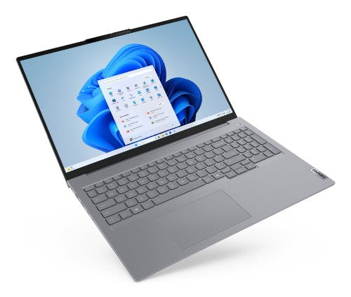 21SK007AUK | Lenovo ThinkBook 16 G8 IAL Intel Core Ultra 5 225U Laptop 40.6 cm (16") WUXGA 16 GB DDR5-SDRAM 256 GB SSD Wi-Fi 6E (802.11ax) Windows 11 Pro English Grey