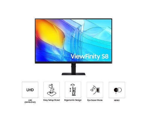 LS32D800EAUXXU | Samsung LS32D800EAU computer monitor 81.3 cm (32") 3840 x 2160 pixels 4K Ultra HD LCD Black