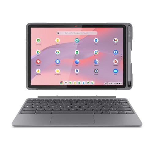 83HJ001AUK | Lenovo Chromebook Duet EDU G2 Mediatek 64 GB 27.8 cm (10.9") 8 GB Wi-Fi 6 (802.11ax) ChromeOS Grey