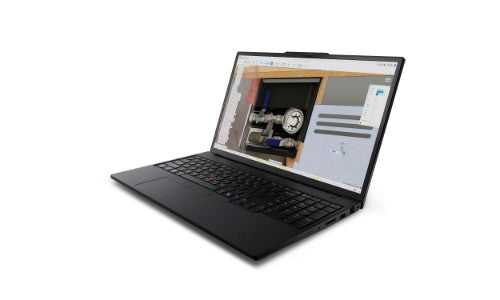 21RS004JUK | Lenovo ThinkPad P16v Gen 3 (Intel) Intel Core Ultra 7 255H Mobile workstation 40.6 cm (16") WUXGA 32 GB DDR5-SDRAM 1 TB SSD NVIDIA RTX PRO 1000 Blackwell Wi-Fi 7 (802.11be) Windows 11 Pro English Black