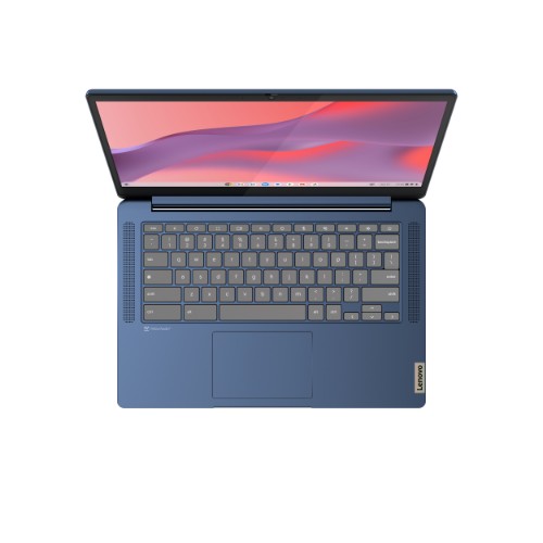 82XJ001AUK | Lenovo IdeaPad IP Slim 3 Chrome 14M868 MediaTek Kompanio 520 Chromebook 35.6 cm (14") Full HD 4 GB LPDDR4x-SDRAM 64 GB eMMC Wi-Fi 6 (802.11ax) ChromeOS UK English Blue