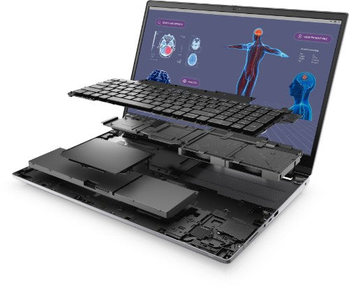 05KFW | DELL Precision 7780 Intel® Core™ i7 i7-13850HX Mobile workstation 43.9 cm (17.3") Full HD 32 GB DDR5-SDRAM 1 TB SSD NVIDIA RTX 3500 Ada Wi-Fi 6E (802.11ax) Windows 11 Pro UK English Grey
