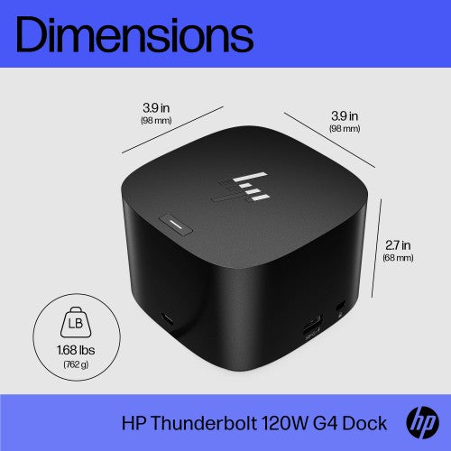 4J0A2AA#ABU | HP Thunderbolt Dock 120W G4
