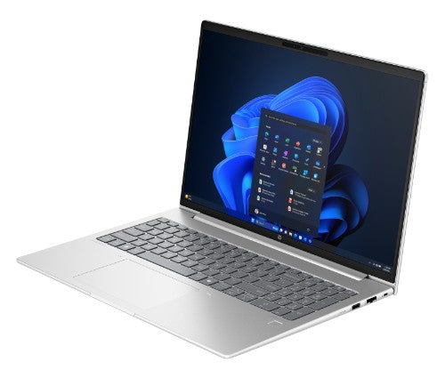 HP ProBook 460 16 inch G11 Notebook PC Intel Core Ultra 5 125U Laptop 40.6 cm (16") WUXGA 8 GB DDR5-SDRAM 512 GB SSD Wi-Fi 6E (802.11ax) Windows 11 Pro AI PC Silver