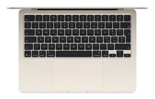 MW103B/A | Apple MacBook Air 13-inch : M4 chip with 10-core CPU and 10-core GPU, 16GB, 512GB SSD - Starlight