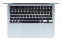Apple MacBook Air 13-inch : M4 chip with 10-core CPU and 8-core GPU, 16GB, 256GB SSD - Sky Blue