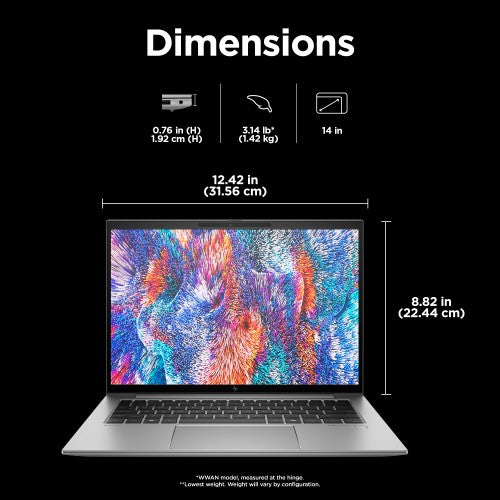 A3ZD0ET#ABU | HP ZBook Firefly G11 A AMD Ryzen™ 7 8840HS Mobile workstation 35.6 cm (14") WUXGA 16 GB DDR5-SDRAM 512 GB SSD Wi-Fi 6E (802.11ax) Windows 11 Pro AI PC Silver