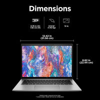 HP ZBook Firefly G11 Intel Core Ultra 7 155H Mobile workstation 35.6 cm (14") Touchscreen WUXGA 64 GB DDR5-SDRAM 1 TB SSD NVIDIA RTX A500 Wi-Fi 6E (802.11ax) Windows 11 Pro AI Workstation, AI PC Silver