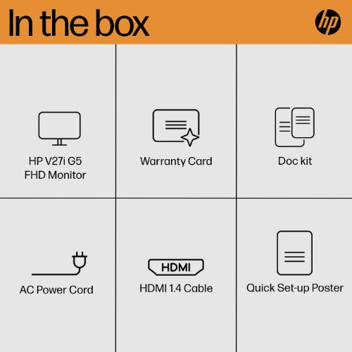 65P64AA#ABU | HP V27i G5 FHD Monitor