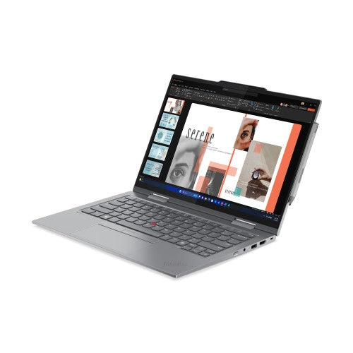 21KE0038UK | Lenovo ThinkPad X1 2-in-1 Gen 9 Intel Core Ultra 7 155U Hybrid (2-in-1) 35.6 cm (14") Touchscreen WUXGA 16 GB LPDDR5x-SDRAM 512 GB SSD Wi-Fi 6E (802.11ax) Windows 11 Pro UK English Grey
