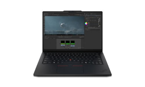 21XJ0029UK | Lenovo ThinkPad P14s Gen 7 (Intel) Copilot + PC Copilot+ PC Intel Core Ultra 7 366H Mobile workstation 36.8 cm (14.5") WUXGA 64 GB LPDDR5x-SDRAM 1 TB SSD NVIDIA RTX PRO 1000 Blackwell Wi-Fi 7 (802.11be) Windows 11 Pro UK English Black