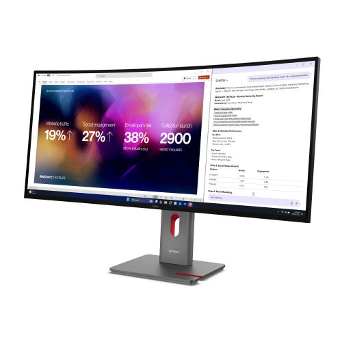 64B4XAT1UK | Lenovo ThinkVision P40WD-40 Monitor