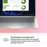 HP EliteBook 6 G1iR Intel Core 5 120U Laptop 35.6 cm (14") WUXGA 16 GB DDR5-SDRAM 512 GB SSD Wi-Fi 6E (802.11ax) Windows 11 Pro Silver