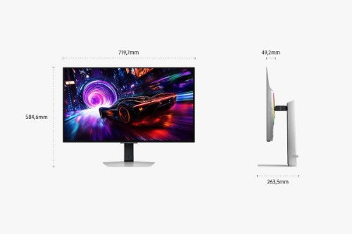 LS32FG816SUXXU | Samsung S32FG816SU computer monitor 81.3 cm (32") 3840 x 2160 pixels 4K Ultra HD OLED Silver