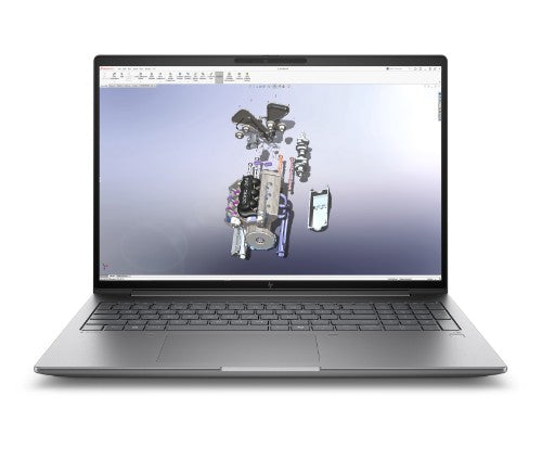 HP Zbook X G1i Data Science Intel Core Ultra 7 265HX Mobile workstation 40.6 cm (16") WUXGA 32 GB DDR5-SDRAM 1 TB SSD NVIDIA RTX PRO 2000 Blackwell Wi-Fi 7 (802.11be) Windows 11 Pro AI Workstation, AI PC Silver