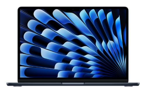 MW133B/A | Apple MacBook Air 13-inch : M4 chip with 10-core CPU and 10-core GPU, 16GB, 512GB SSD - Midnight