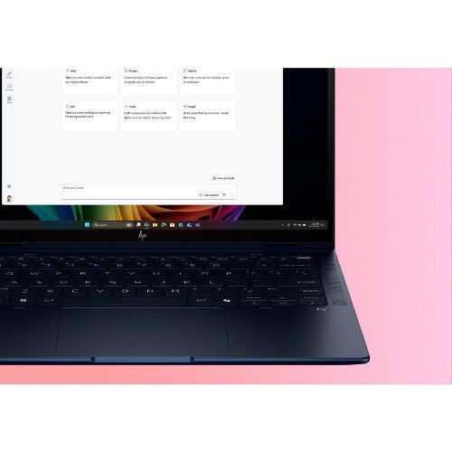 HP EliteBook X Flip G1i 14 inch Notebook Next Gen AI PC Wolf Pro Security Edition Copilot+ PC Intel Core Ultra 7 258V Hybrid (2-in-1) 35.6 cm (14") Touchscreen WUXGA 32 GB LPDDR5x-SDRAM 1 TB SSD Wi-Fi 7 (802.11be) Windows 11 Pro Blue