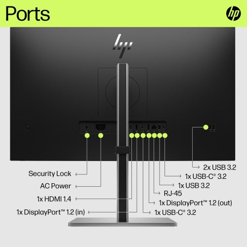 6N4D3AA#ABU | HP E27u G5 QHD USB-C Monitor
