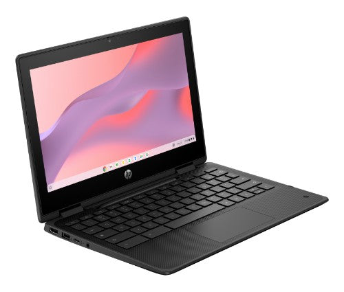 5P9S9EA#ABU | HP Fortis Flip G1m Chromebook MediaTek 520 29.5 cm (11.6") Touchscreen HD 8 GB LPDDR4x-SDRAM 64 GB eMMC Wi-Fi 6 (802.11ax) ChromeOS Black