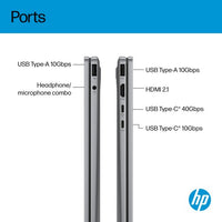 HP OmniBook X FlipNGAI 14-fk0004na Copilot+ PC AMD Ryzen™ AI 5 340 Hybrid (2-in-1) 35.6 cm (14") Touchscreen 2K 16 GB LPDDR5x-SDRAM 512 GB SSD Wi-Fi 7 (802.11be) Windows 11 Home Silver