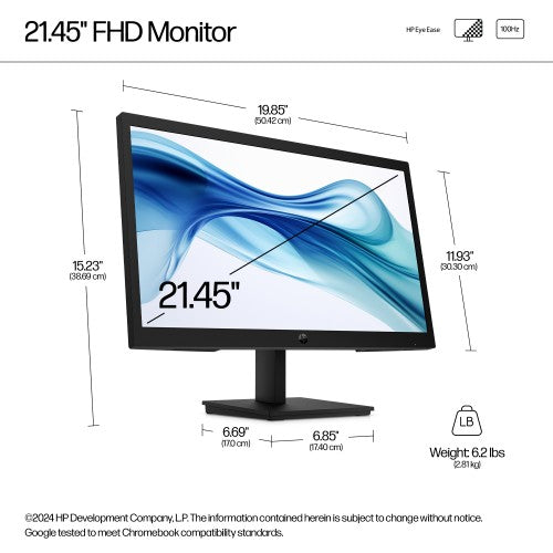 9U5A2AA#ABU | HP Series 3 Pro 21.45 inch FHD Monitor - 322pv