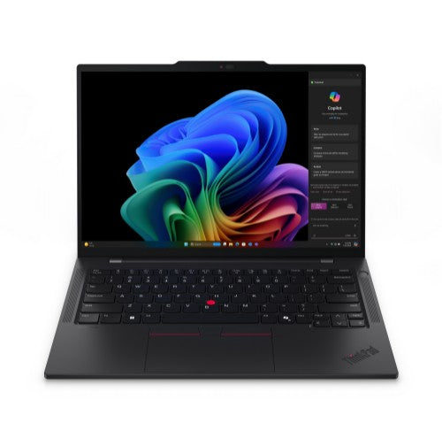 Lenovo ThinkPad T14s Gen 6 (Snapdragon) Copilot+ PC X1P-42-100 Laptop 35.6 cm (14") WUXGA 16 GB LPDDR5x-SDRAM 512 GB SSD Wi-Fi 7 (802.11be) Windows 11 Pro UK English Black