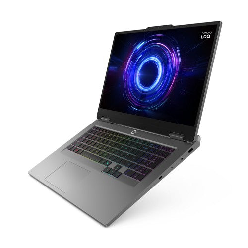 Lenovo LOQ 17IRX10 Intel® Core™ i7 i7-13650HX Laptop 43.9 cm (17.3") Full HD 24 GB DDR5-SDRAM 1 TB SSD NVIDIA® GeForce RTX™ 5050 Wi-Fi 6 (802.11ax) Windows 11 Home English Grey