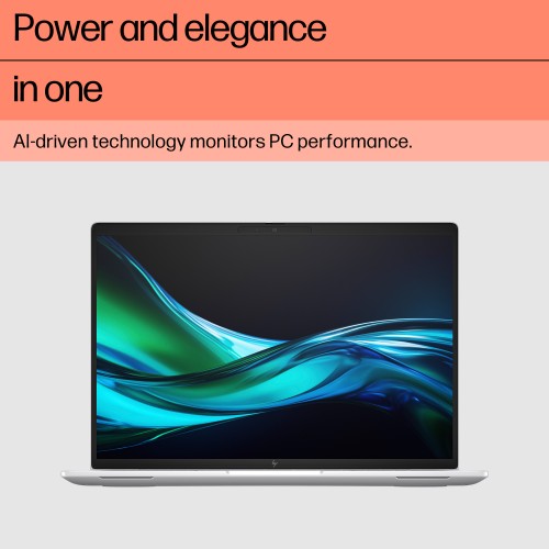 A26U5EA#ABU | HP EliteBook 1040 G11 Intel Core Ultra 7 155H Laptop 35.6 cm (14") Touchscreen WUXGA 16 GB LPDDR5x-SDRAM 512 GB SSD Wi-Fi 6E (802.11ax) Windows 11 Pro AI PC Silver