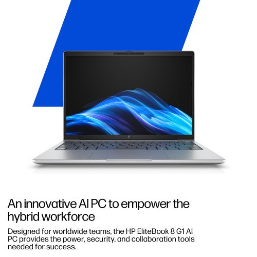 HP EB8G1I16 U7 265U 16 24GB/512 PC Intel Core Ultra 7 Laptop 40.6 cm (16") WUXGA DDR5-SDRAM 512 GB SSD Wi-Fi 7 (802.11be) Windows 11 Pro AI PC Silver
